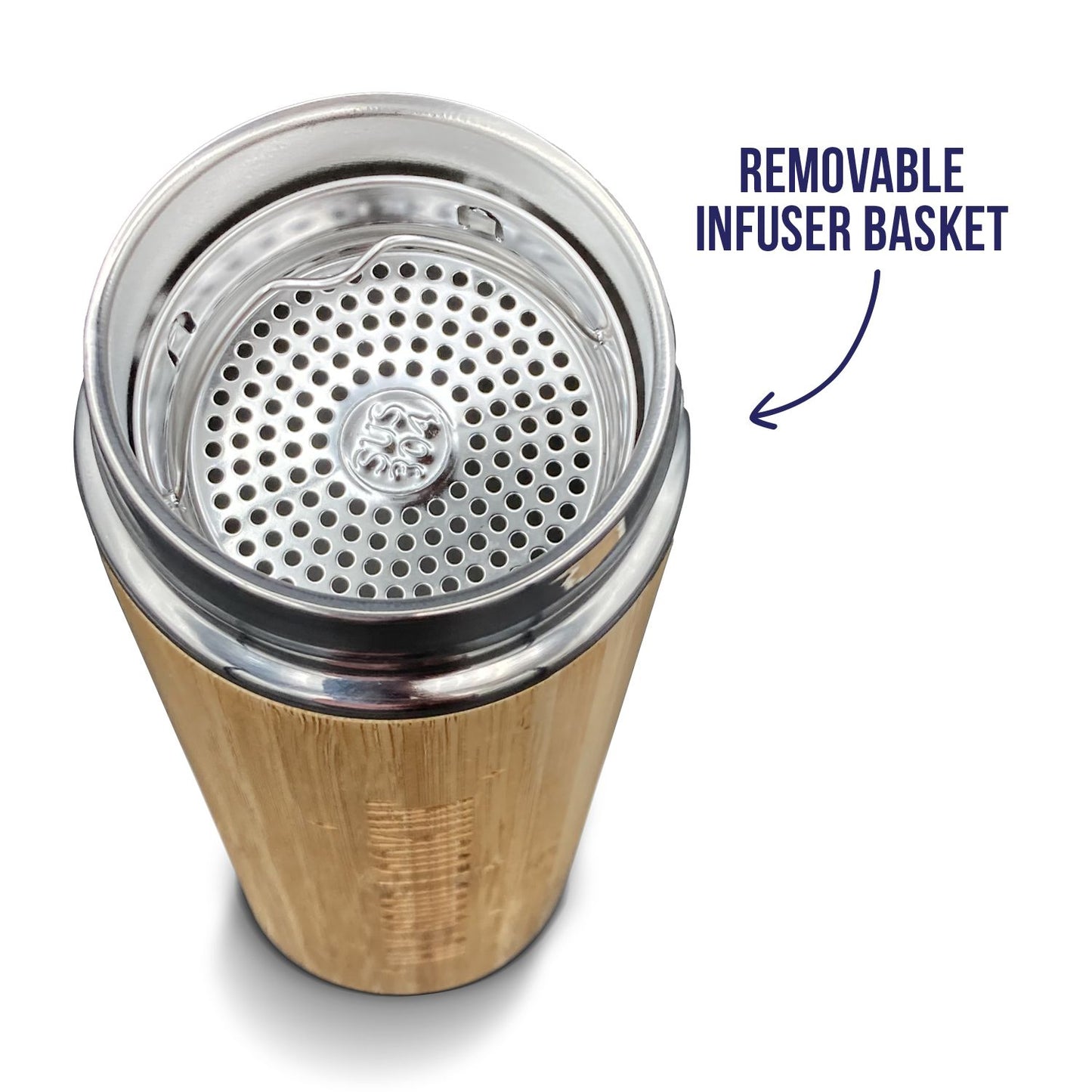 Bamboo Infuser Bottle - Vitauthority