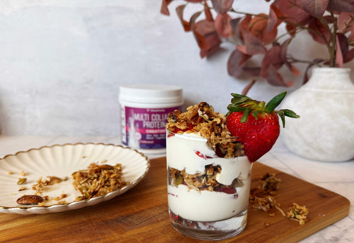 Yogurt Parfait Recipe with Homemade Granola