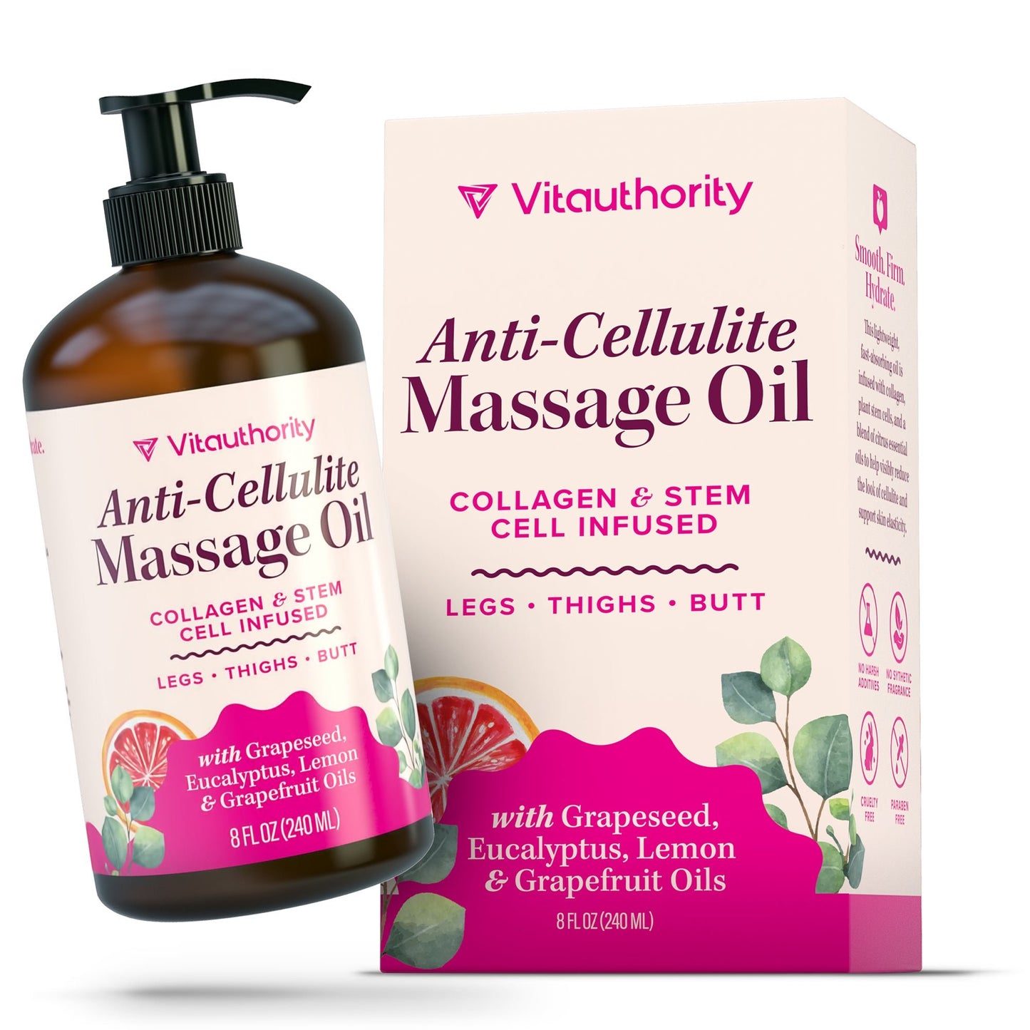 Anti - Cellulite Massage Oil - Vitauthority