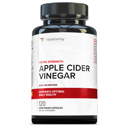 Extra Strength Apple Cider Vinegar Capsules - Vitauthority