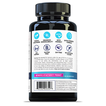 Berberine (GlucoVantage® Dihydroberberine) - Vitauthority