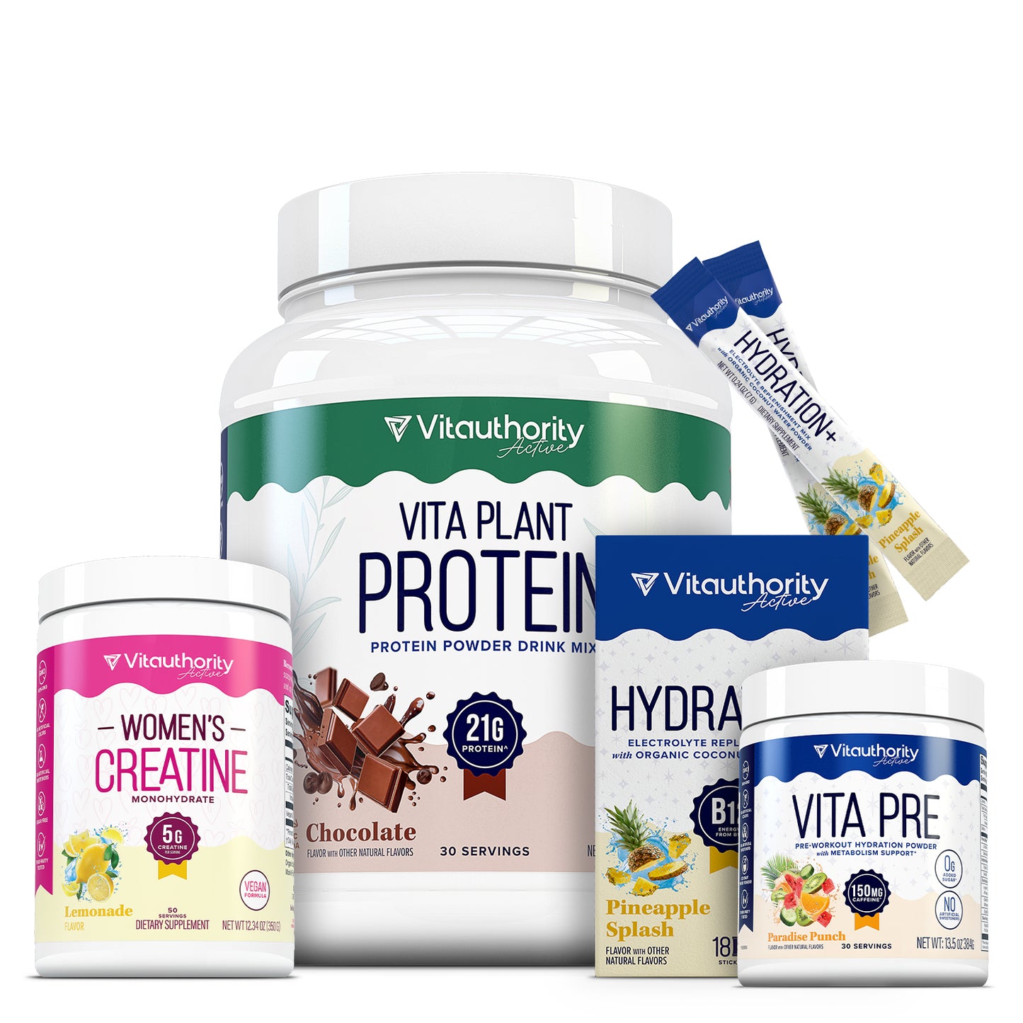 Complete Strength & Hydration Bundle - Vitauthority