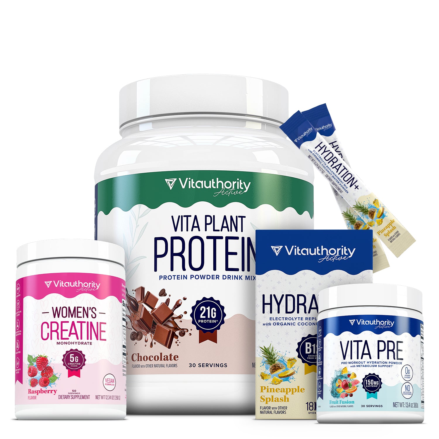 Complete Strength & Hydration Bundle - Vitauthority