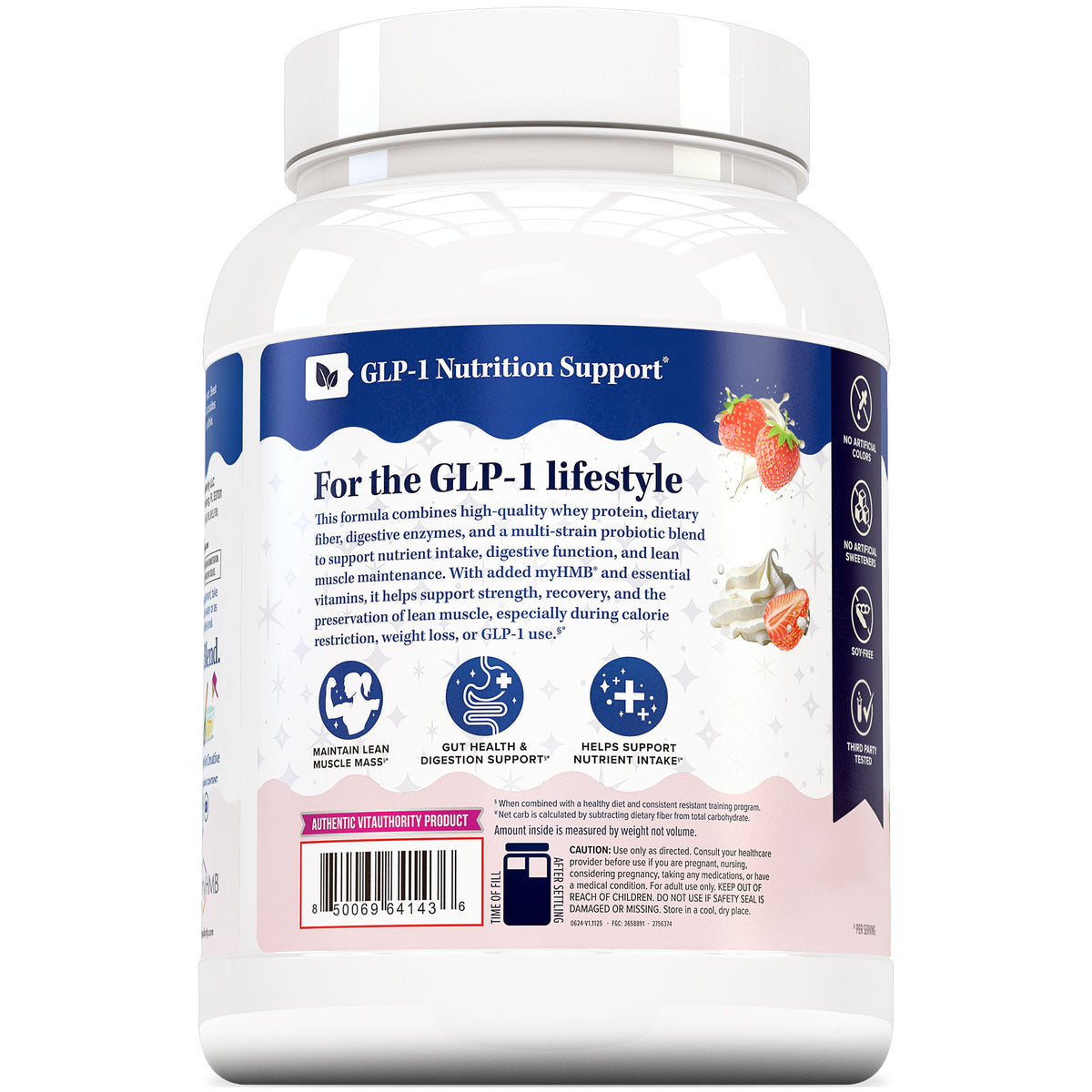 GLP-1 Support Protein Powder Supplement - Vitauthority
