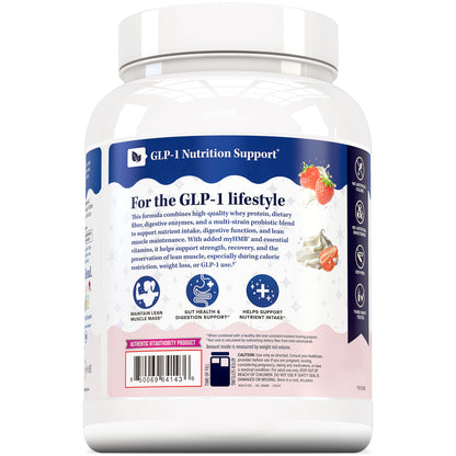 GLP-1 Support Protein Powder Supplement - Vitauthority