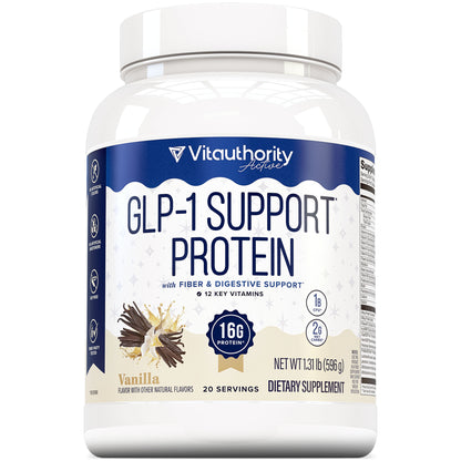 GLP-1 Support Protein Powder Supplement - Vitauthority