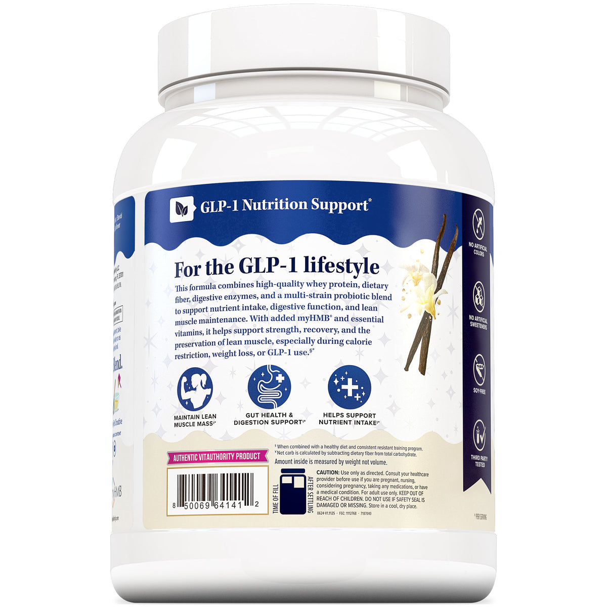 GLP-1 Support Protein Powder Supplement - Vitauthority