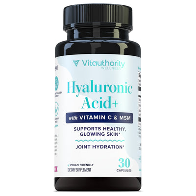 Hyaluronic Acid + MSM and Vitamin C Capsules