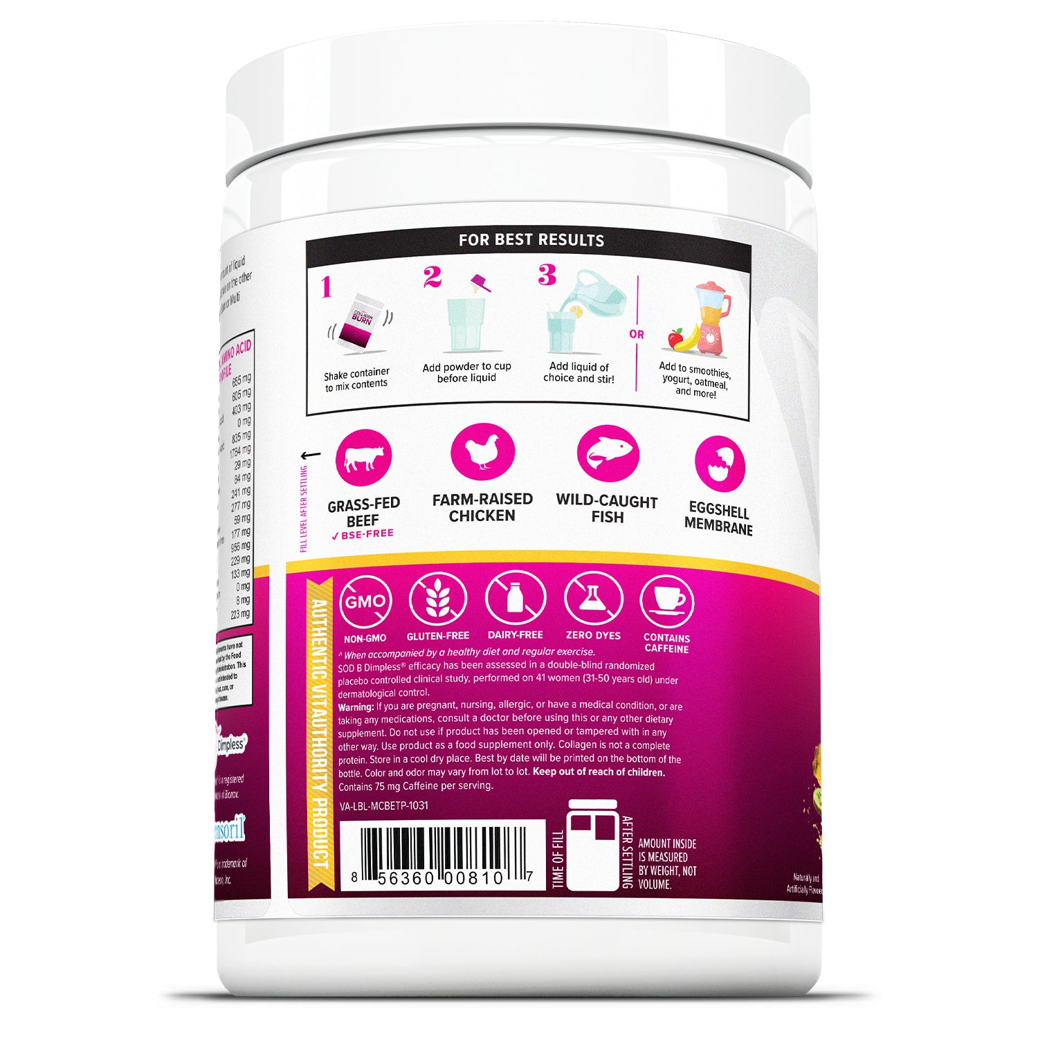 Multi Collagen Burn Powder - Offer - Vitauthority