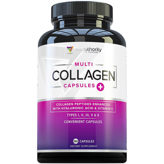 Multi Collagen Capsules Bonus Size - Vitauthority