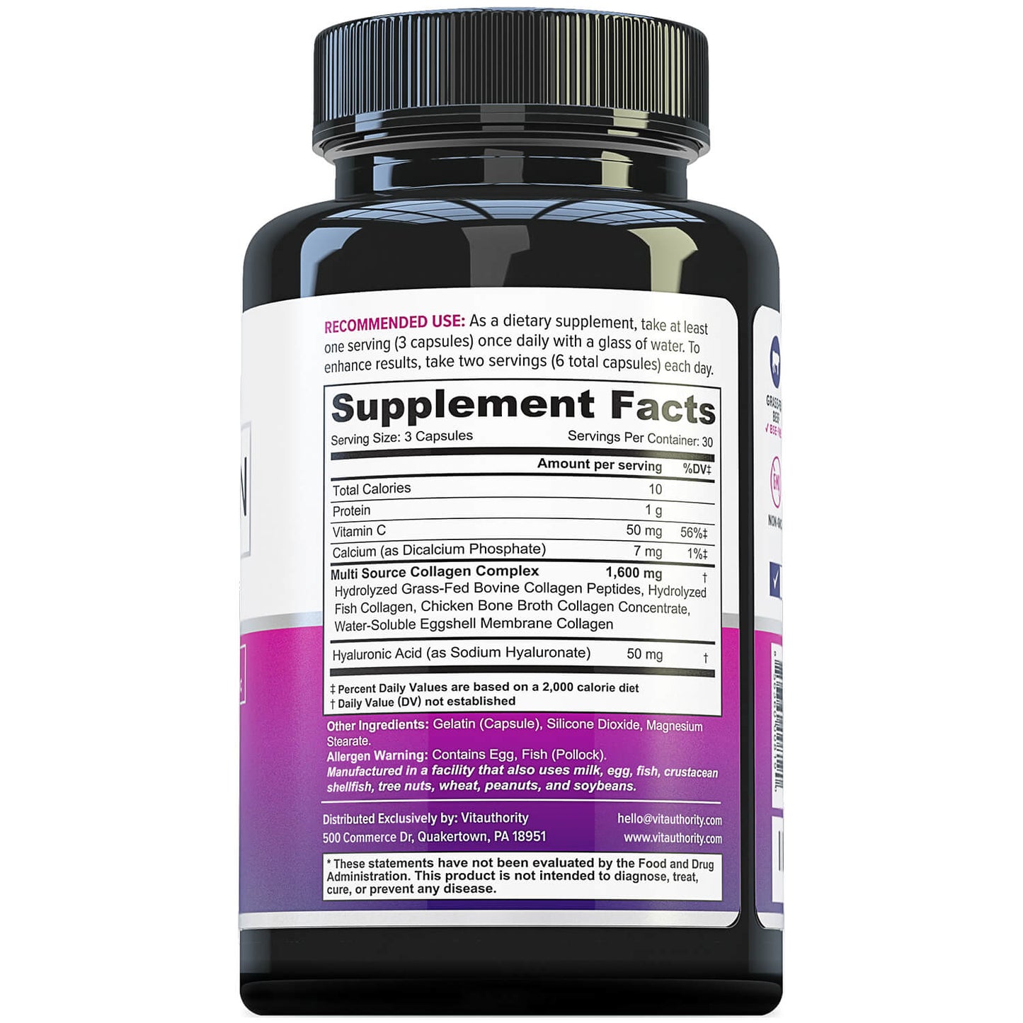 Multi Collagen Capsules - Vitauthority