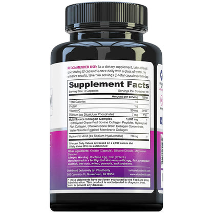 Multi Collagen Capsules - Vitauthority