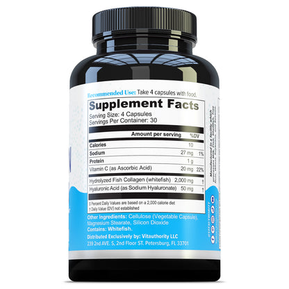 Marine Collagen Capsules - Vitauthority