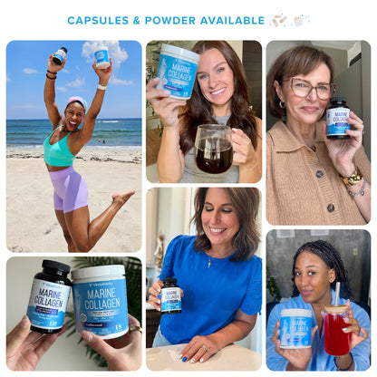 Marine Collagen Capsules - Vitauthority