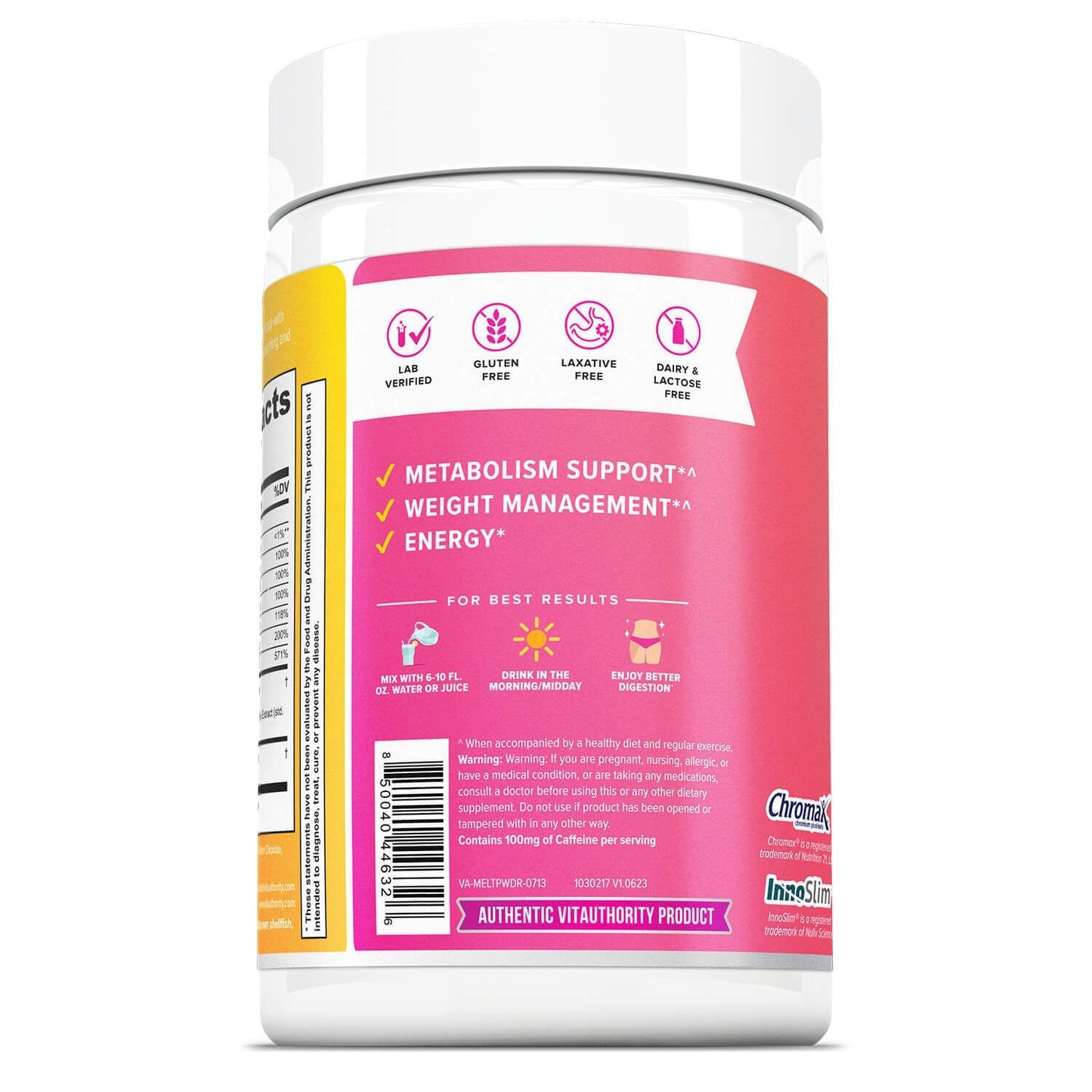 Melt Powder Thermogenic Weight Management Support - Vitauthority