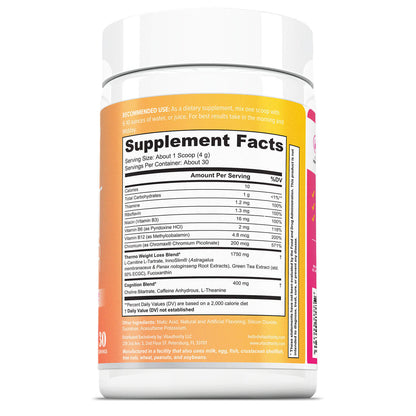 Melt Powder Thermogenic Weight Management Support - Vitauthority