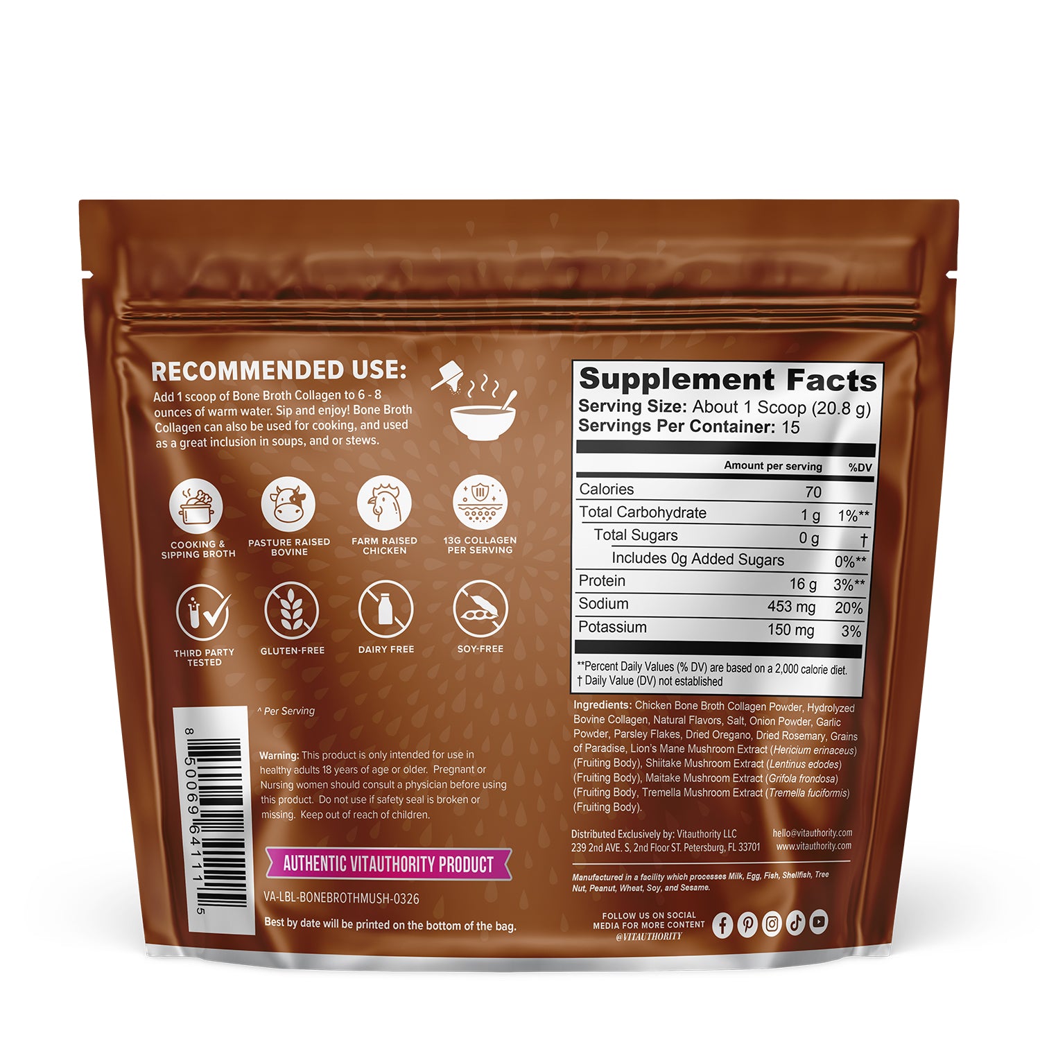 Bone Broth Collagen - Vitauthority