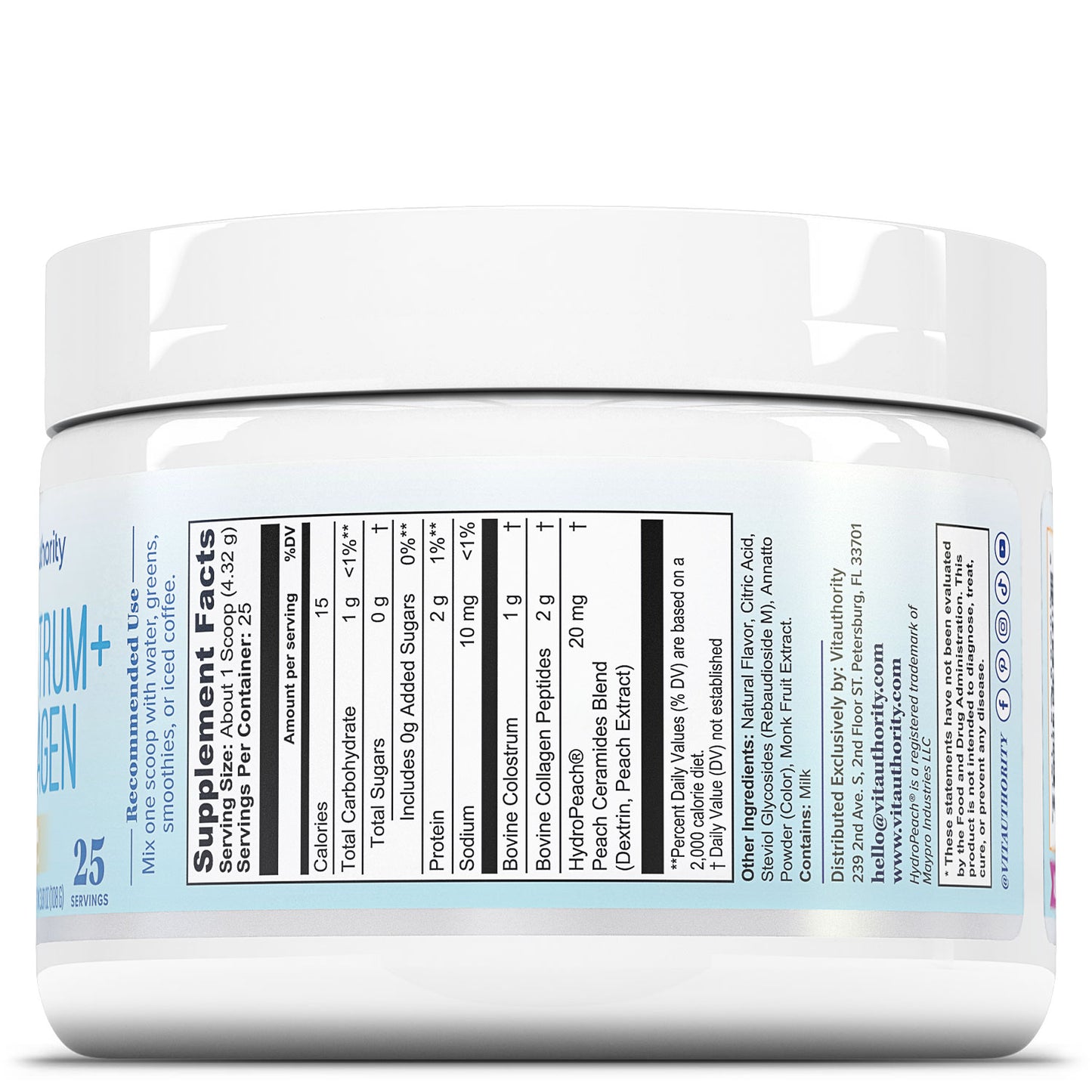 Colostrum + Collagen - Vitauthority