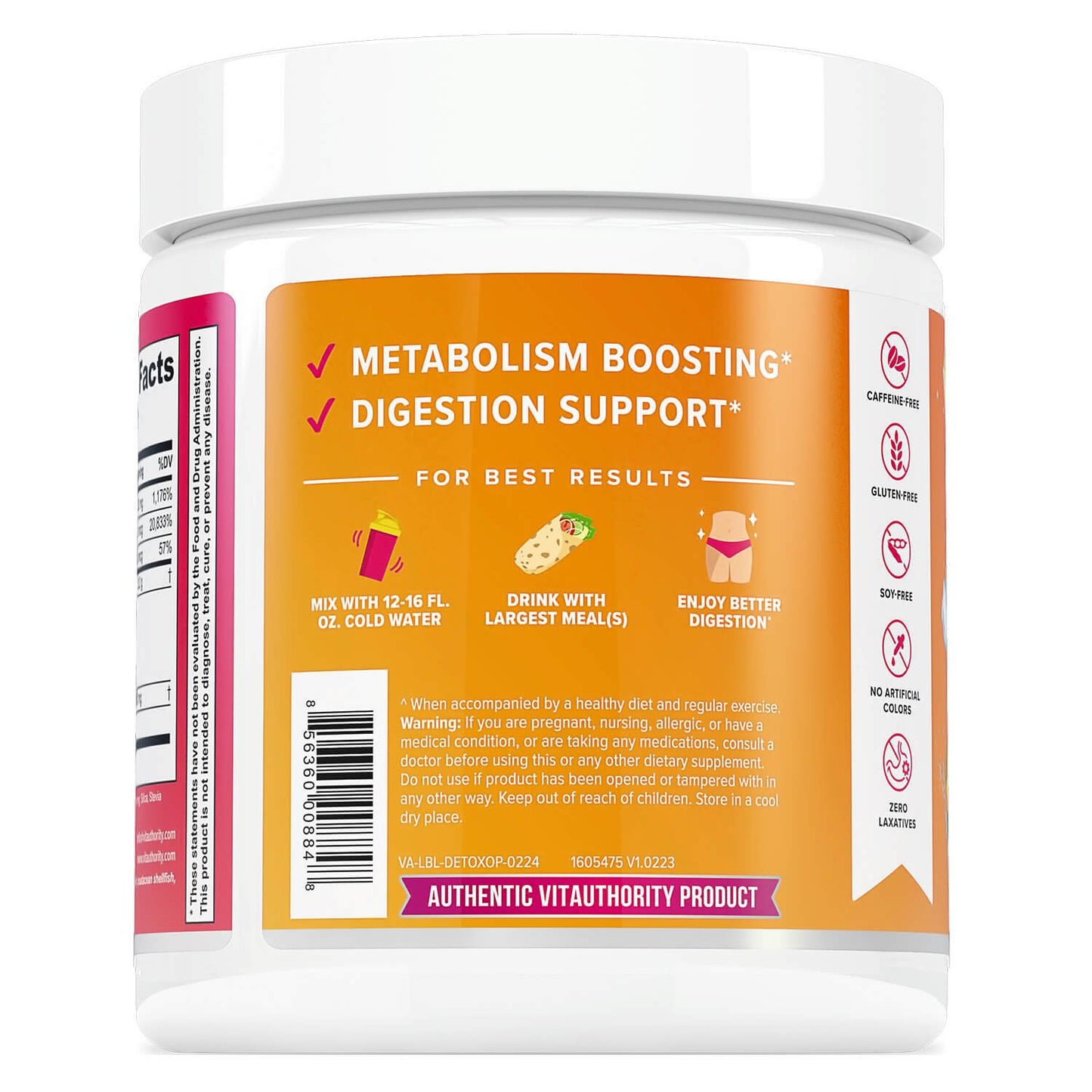Detox Nourish Metabolism Support and Digestion Aid - Vitauthority