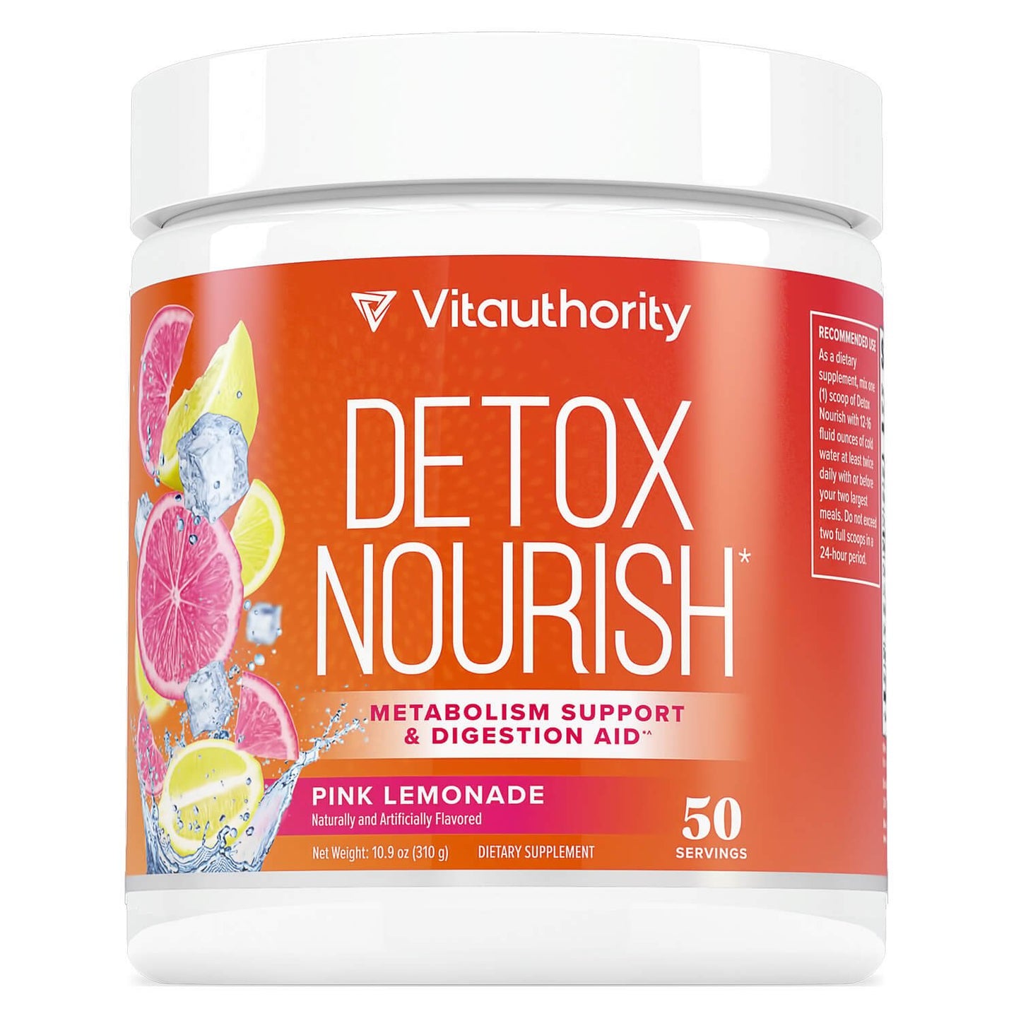 Detox Nourish Metabolism Support and Digestion Aid - Vitauthority