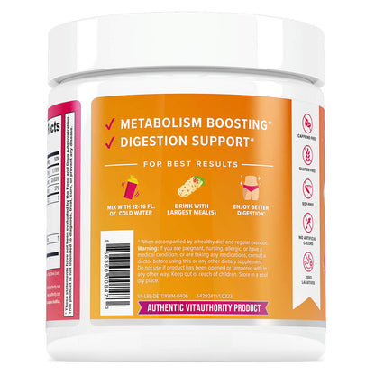 Detox Nourish Metabolism Support and Digestion Aid - Vitauthority