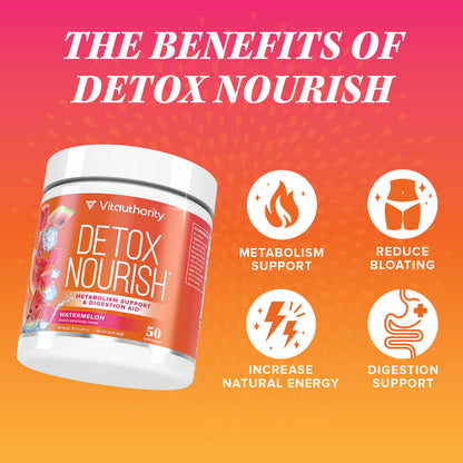 Detox Nourish Metabolism Support and Digestion Aid - Vitauthority