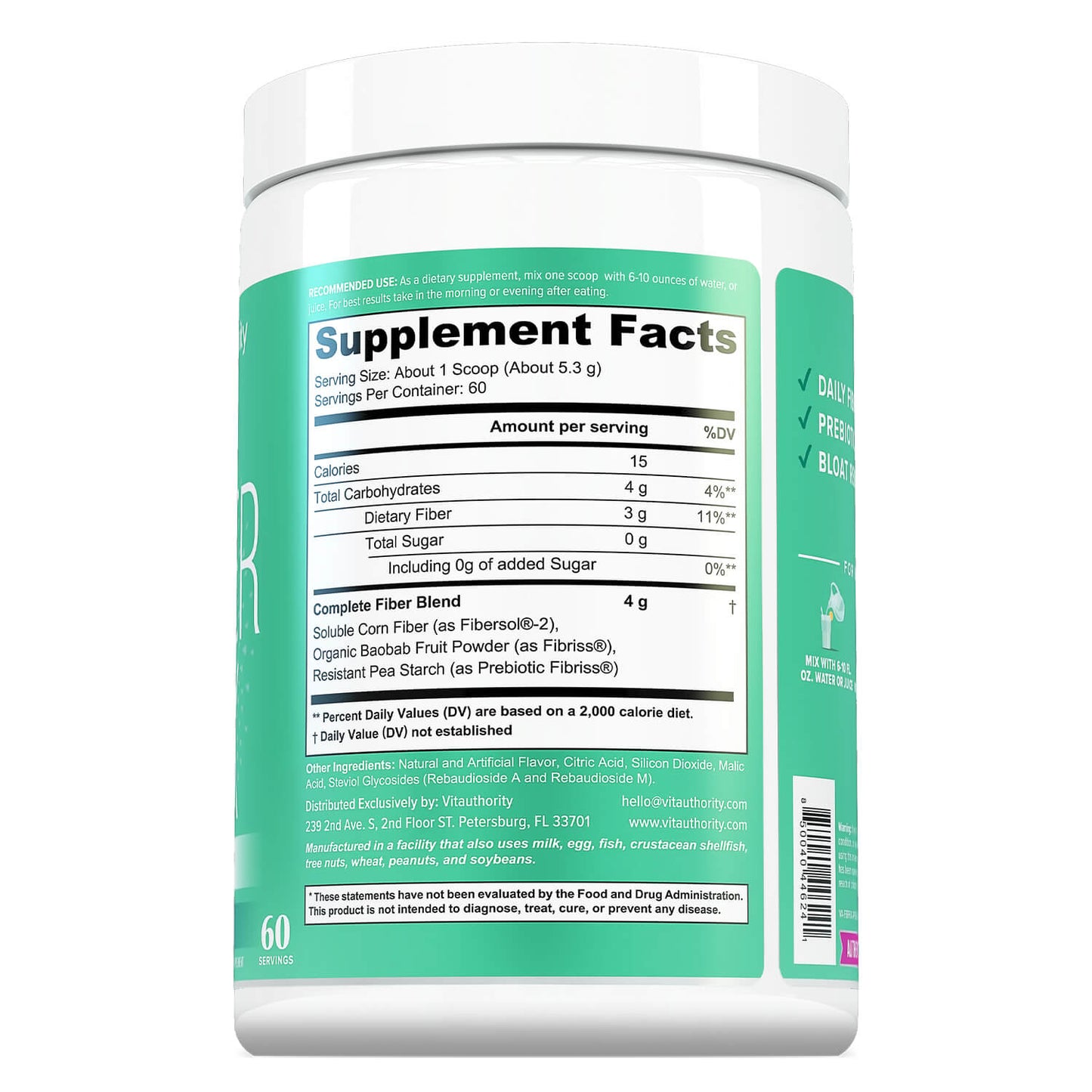 Fiber Fix - Multi Fiber Gut Aid - Vitauthority