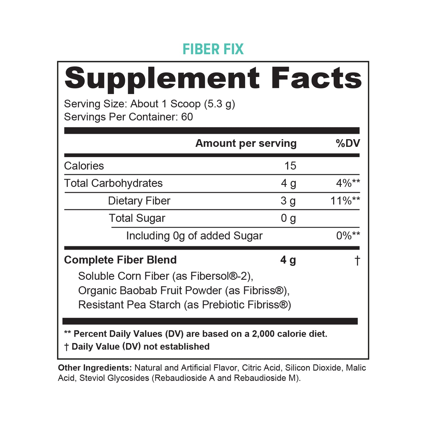 Fiber Fix - Multi Fiber Gut Aid - Vitauthority