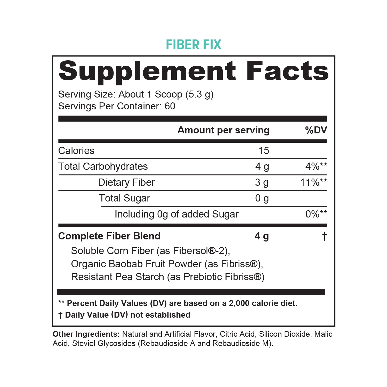 Fiber Fix - Multi Fiber Gut Aid - Vitauthority