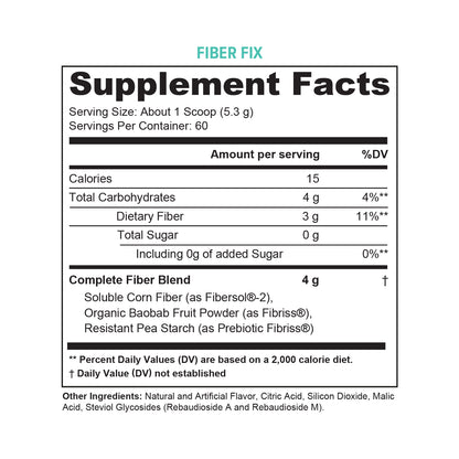 Fiber Fix - Multi Fiber Gut Aid - Vitauthority