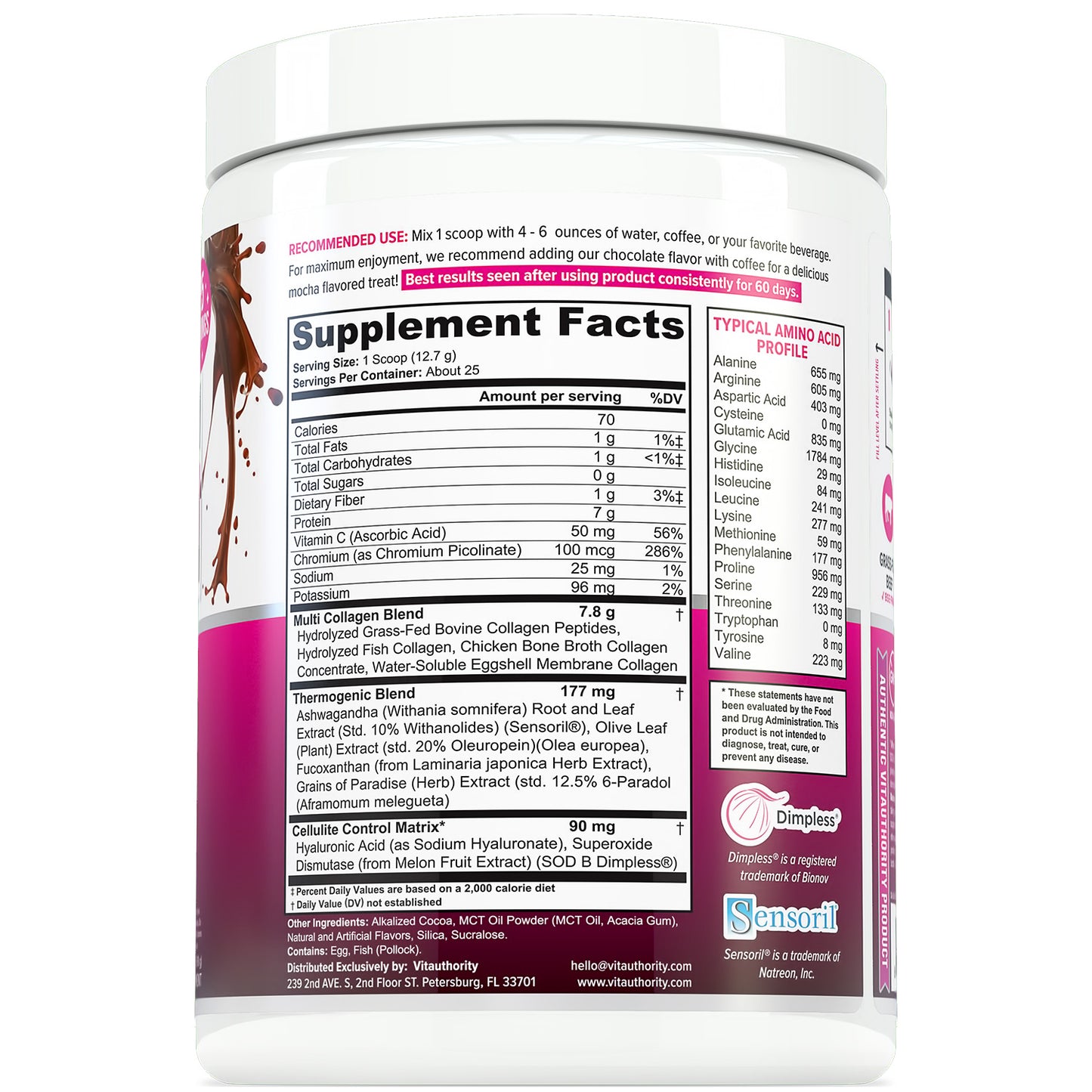 Multi Collagen Burn Chocolate Swirl | VIP EARLY ACCESS - Vitauthority
