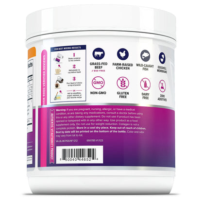 Bonus Size Multi Collagen Peptides - Unflavored - Vitauthority