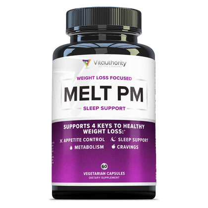 Melt PM Weight Loss Focused Sleep Support - Vitauthority