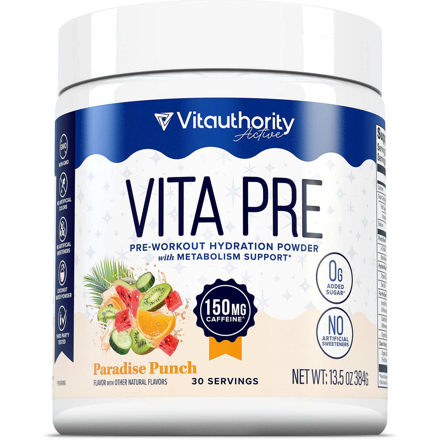 Vita Pre - Workout Hydration Powder - Vitauthority