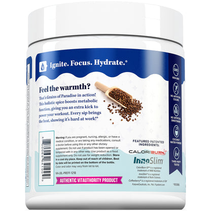 Vita Pre - Workout Hydration Powder - Vitauthority