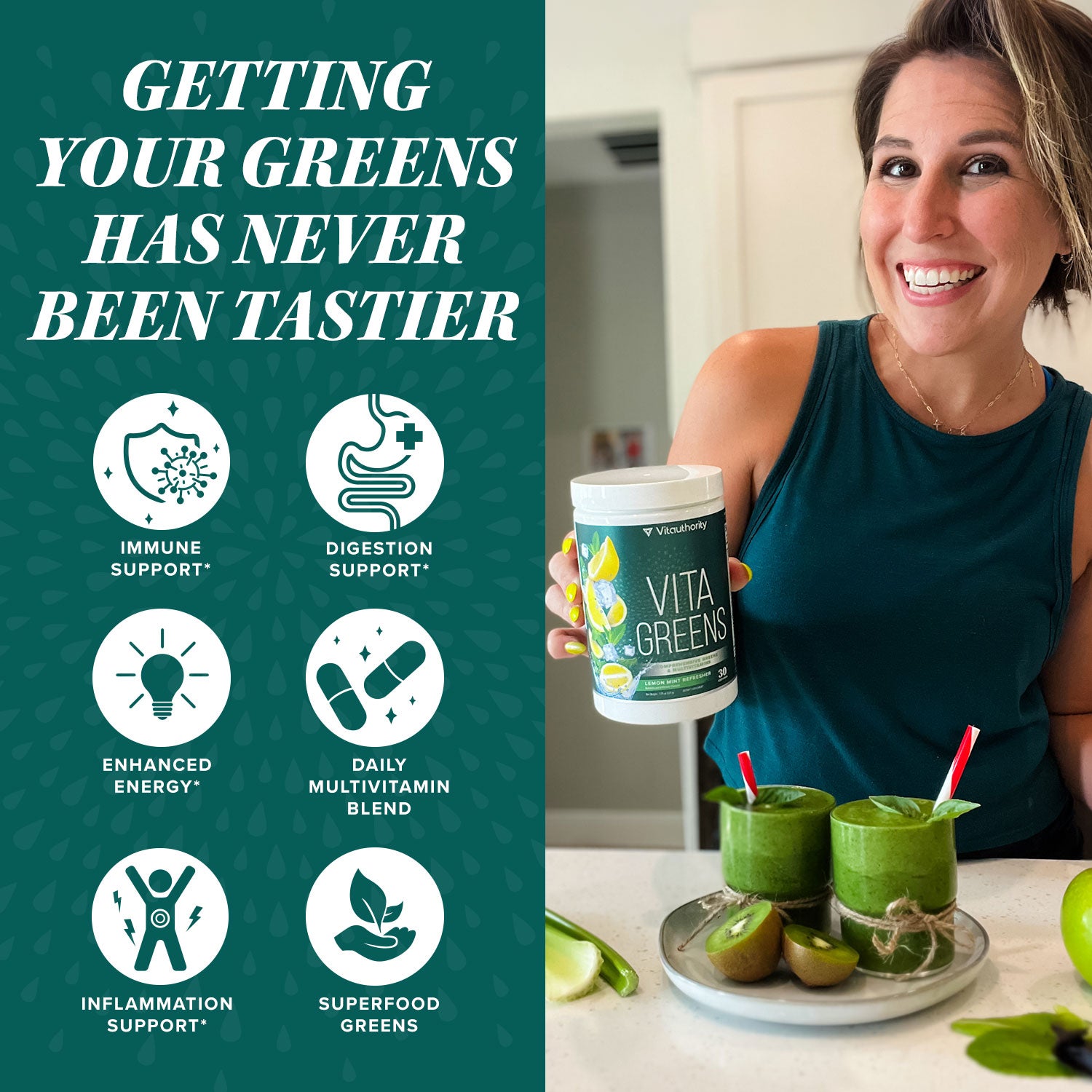 Vita Greens Superfood Powder - Vitauthority