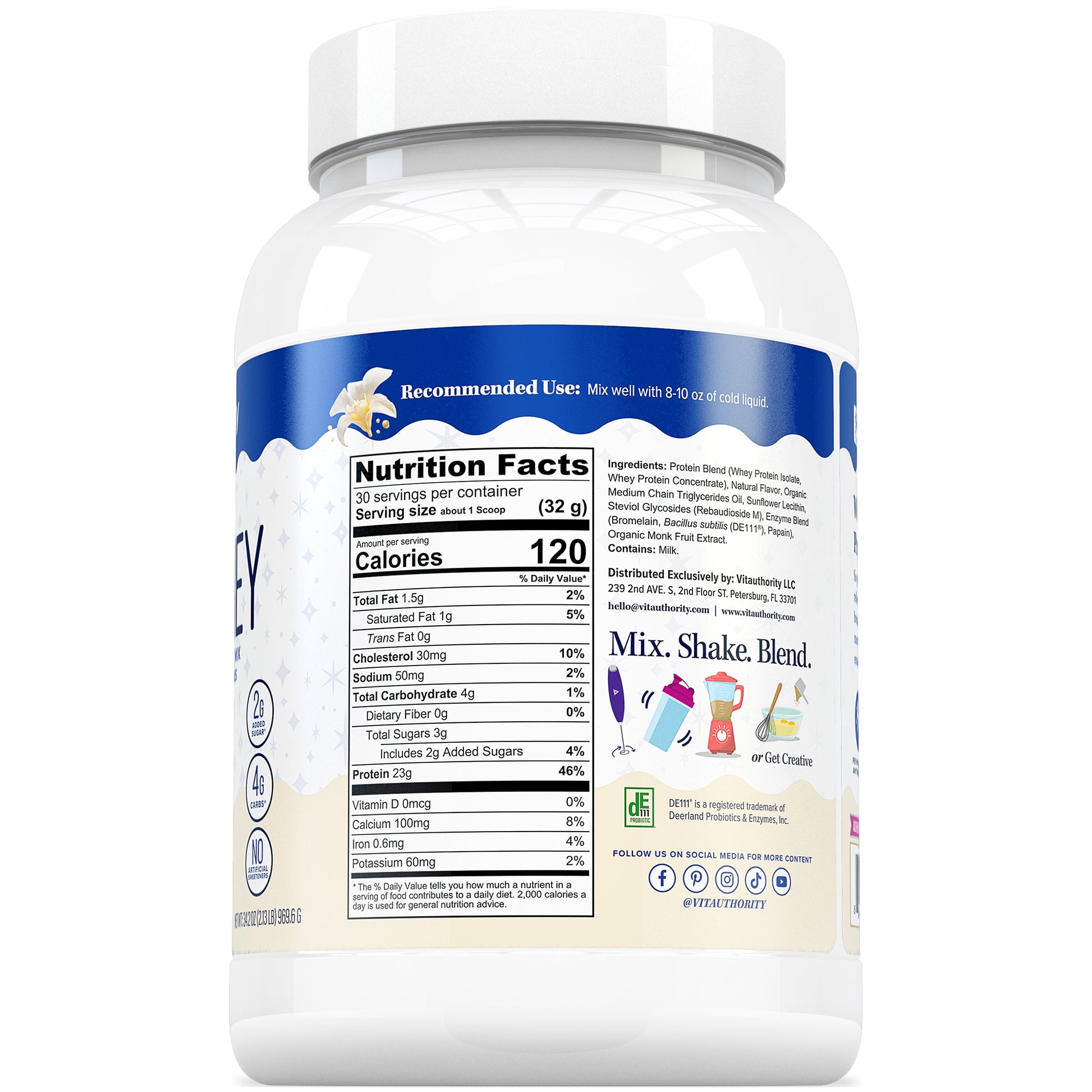 Vita Whey Protein Powder - Vitauthority