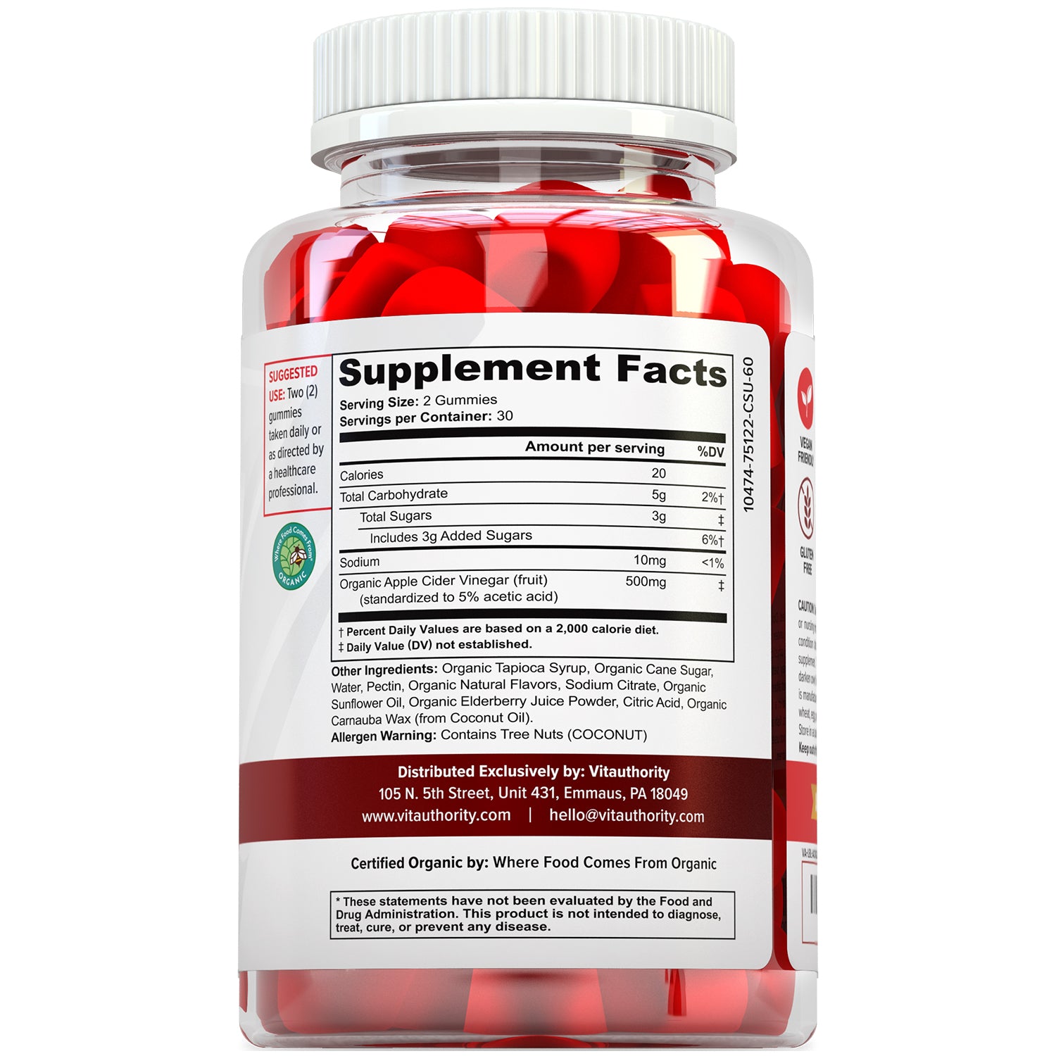 Apple Cider Vinegar Gummies - Vitauthority