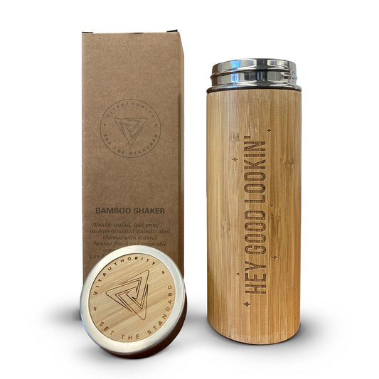 Bamboo Infuser Bottle - Vitauthority