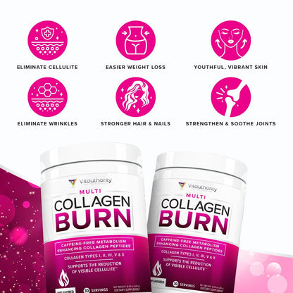 Multi Collagen Burn Powder - Unflavored - Vitauthority