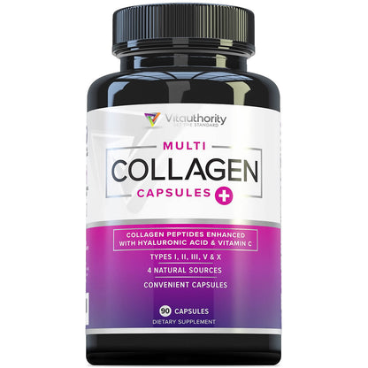 MULTI COLLAGEN CAPSULES 90 ct - Vitauthority