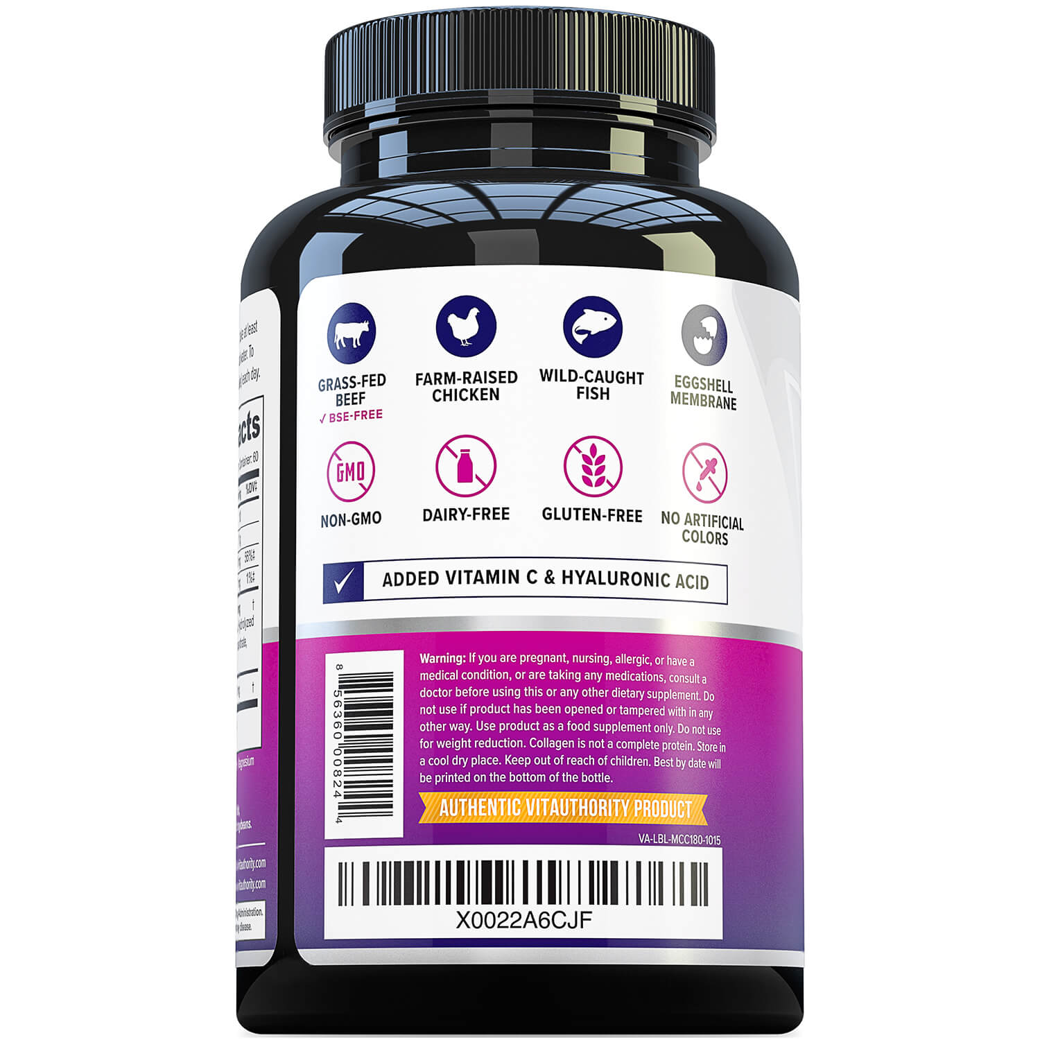 MULTI COLLAGEN CAPSULES 180 ct - Vitauthority