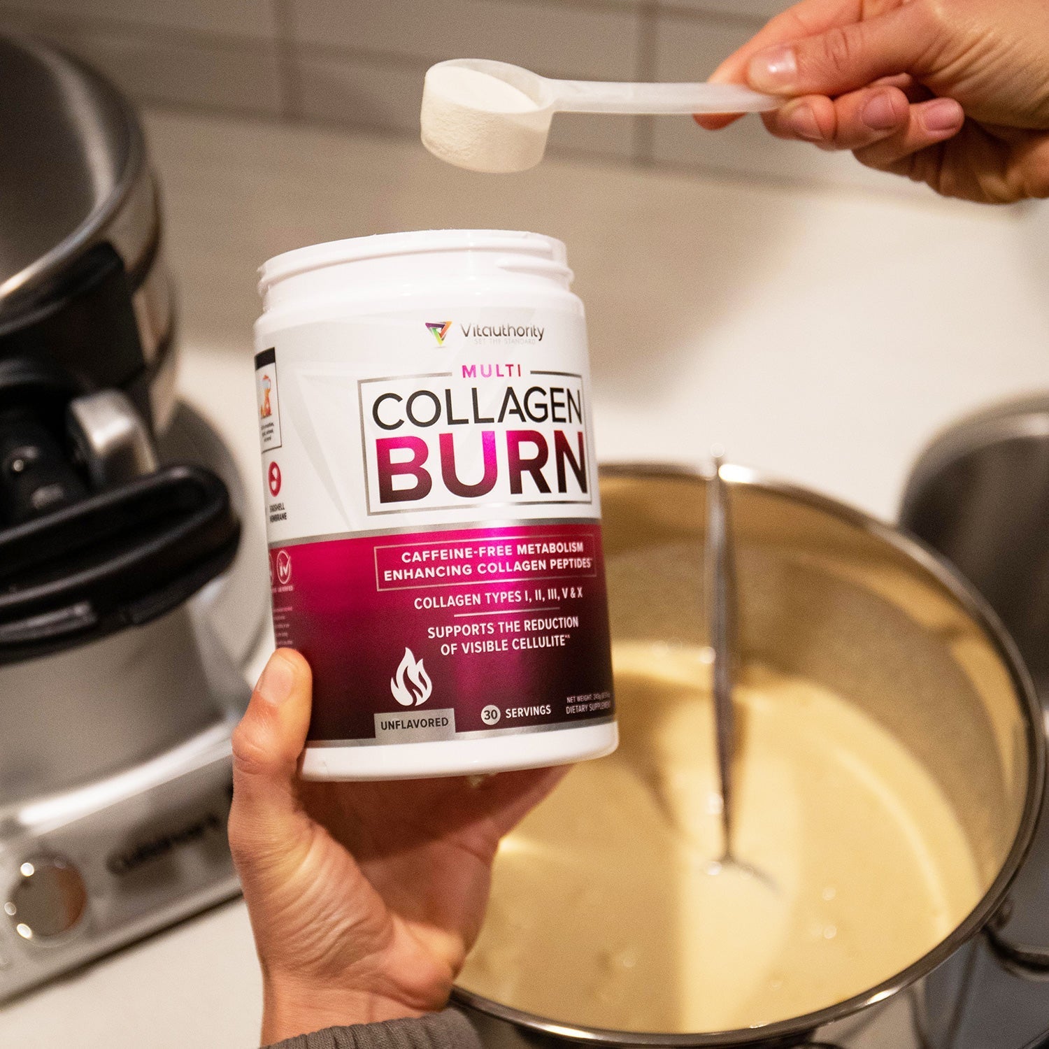 VIP Exclusive! 3 Bottles of Multi Collagen Burn for $100 - Vitauthority