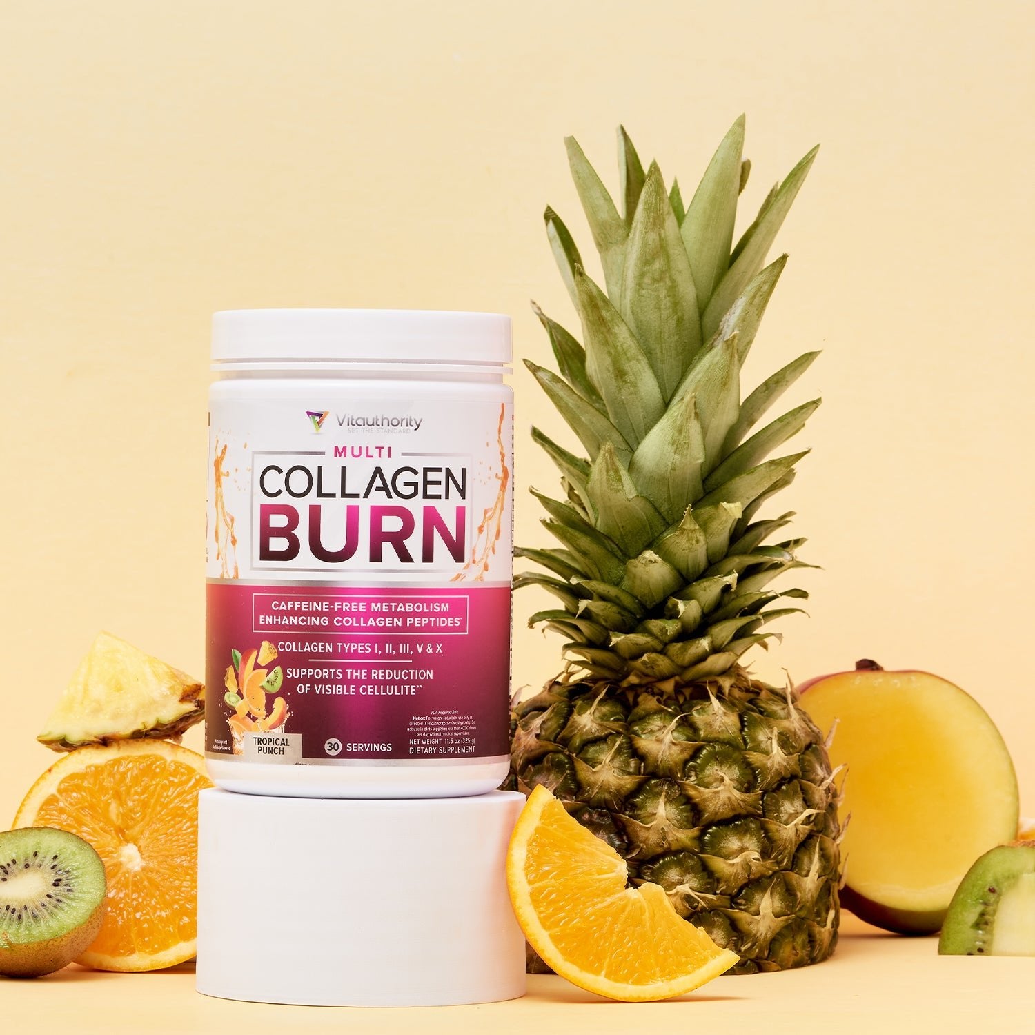 Multi Collagen Burn - Tropical Punch Flavor - Vitauthority