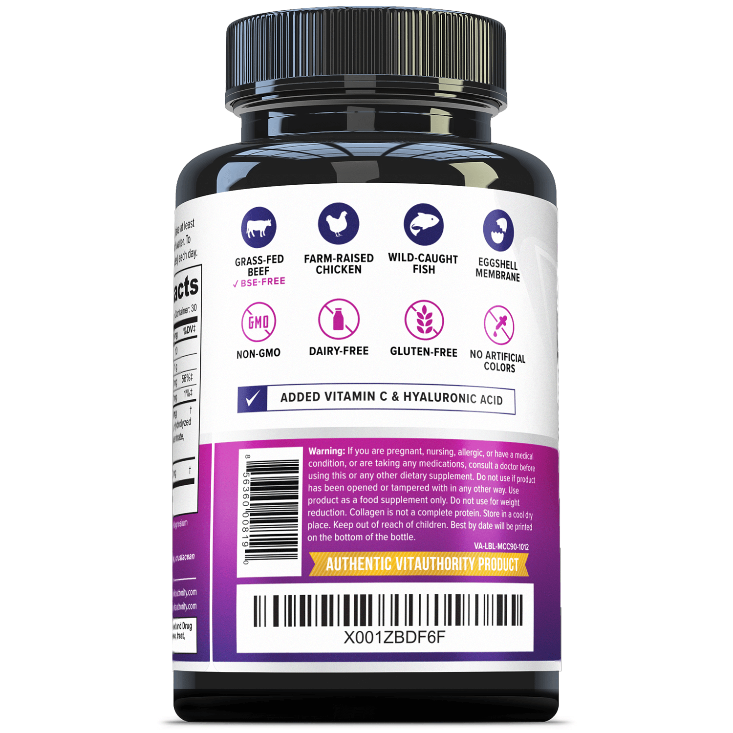 MULTI COLLAGEN CAPSULES 90 ct - Vitauthority