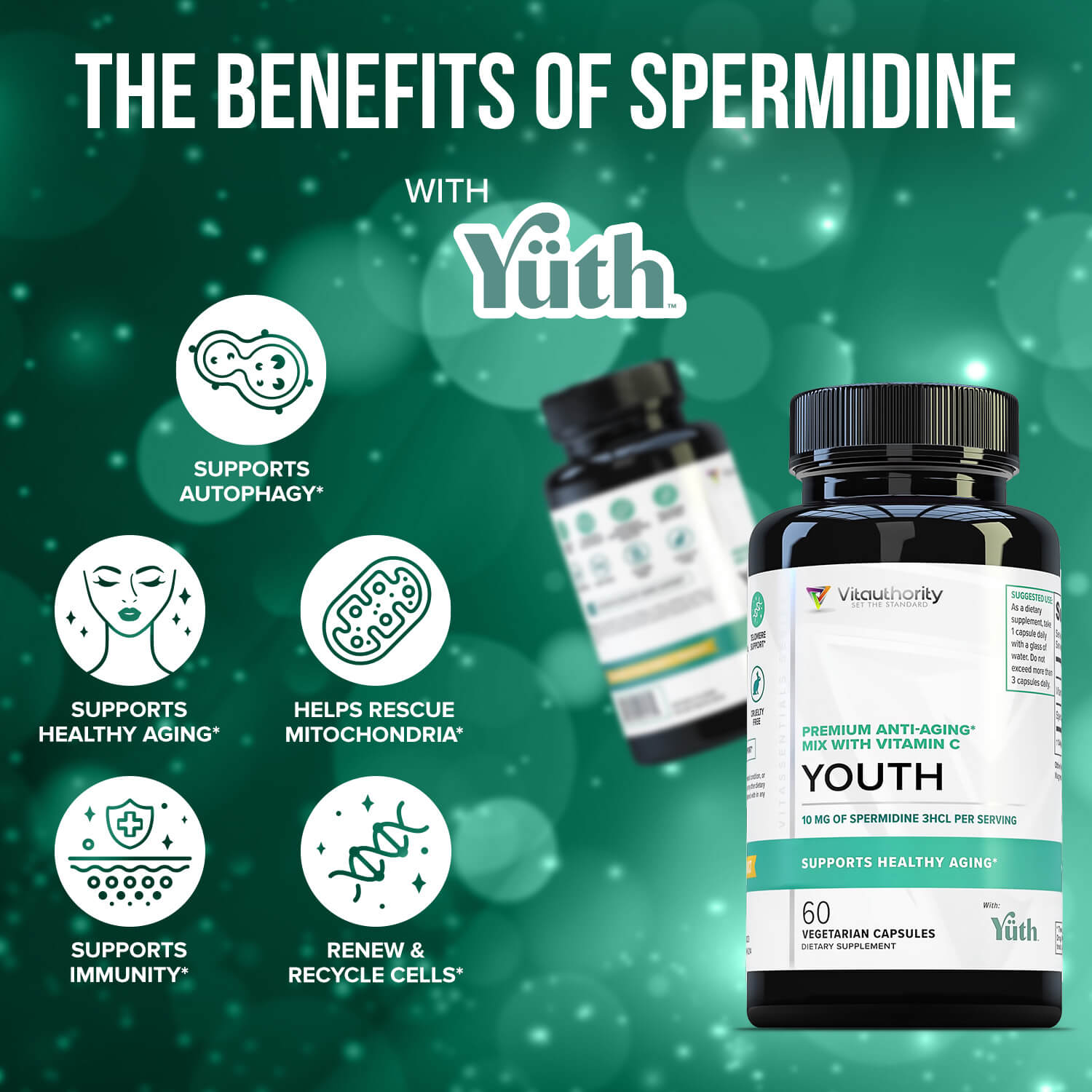 Youth Anti - Aging Mix Supplement - Vitauthority